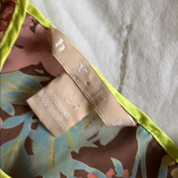 Silk sun dress | Size 6 - Picture 3 of 4